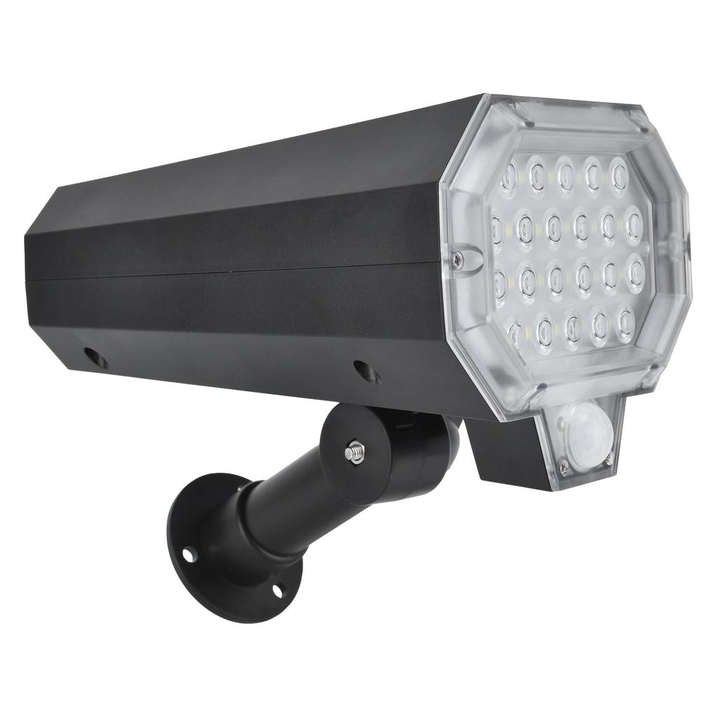Solar Lawn Light Human Body Induction 160 degrees  Automatic Rotating Garden Light 22LED Wall Lamp