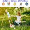 Colorful 14/26 Colors Stain Glass Paint Set with 6 Brushes, 1 Palette & 1 Sponge, Waterproof Permanent Glass Painting Kit