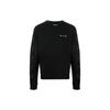 Diagonal Stripes Logo Pullover Men Black Men's OMBA025F20FLE0011001
