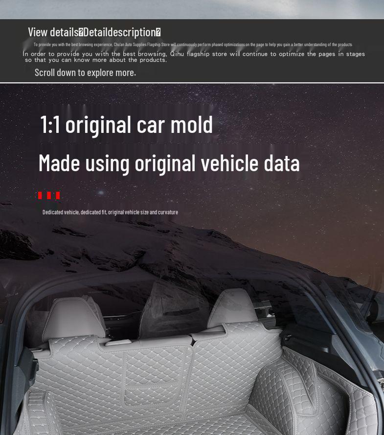 Lynk & Co 06 Trunk Mat Surround - Interior Decor Accessories