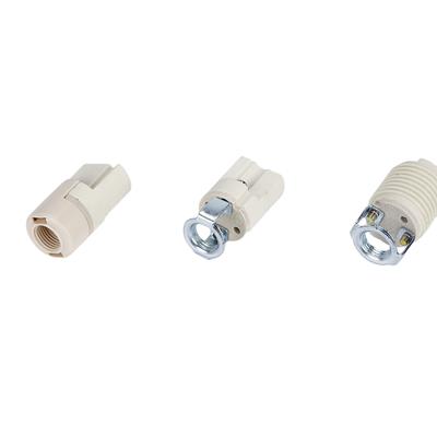 Portalampada in Ceramica con Attacco a Vite G9 Fai da Te Base per Lampadina LED da Tavolo o da Terra Accessorio per Illuminazione Convertitore di Attacco