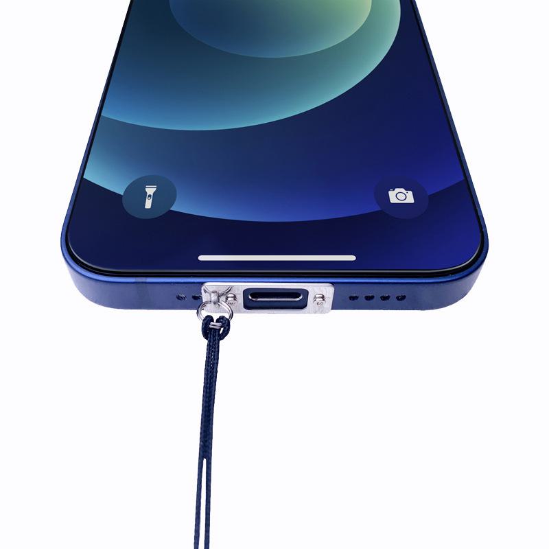 

Металлический крючок для шнурка для iPhone 15-11, приспособление для подвешивания на шею для легкого доступа.