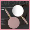 European Retro Handheld Makeup Mirror - Portable Beauty Salon Tool