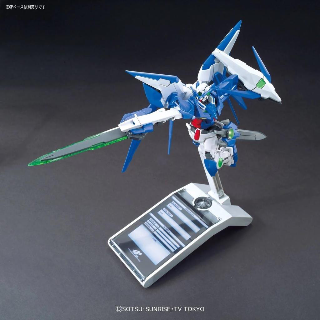BANDAI SPIRITS HGBF Gundam Build Fighters Gundam Amazing Exia 1/144 Scale Pre-Colored Plastic Model