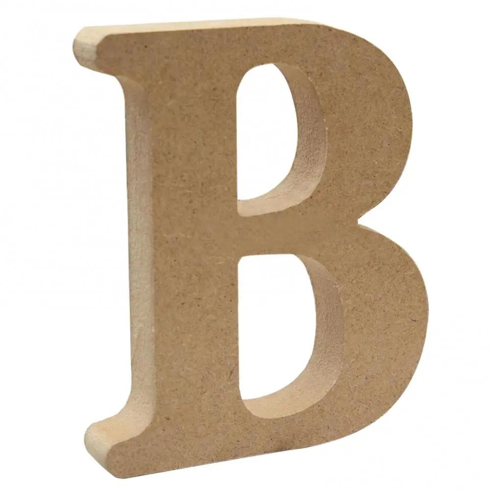 Decor Wedding Freestanding A-Z Wood Wooden Letters Alphabet Hanging Home Party Decor