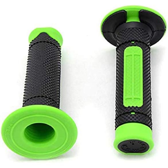 COPART 7/8" Hand Grips Throttle Bar Grips for Motorcycle ATV Dirt Pit Bike Motocross Handlebar Grip for Kawasaki KX65 KX85 KX125 KX250 KX250F (Green)