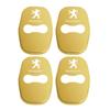 4pcs for Peugeot 308 508L 301 308S 408 508 2008 3008  T 4008 5008 207CC 308CC Car Door Lock Anti-scratch Cover Stickers Accessories
