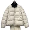 Autumn and Winter New Light and Simple Down Jacket Women's Short Fashion Casual Round Neck Loose White Duck Down Jacket Tide