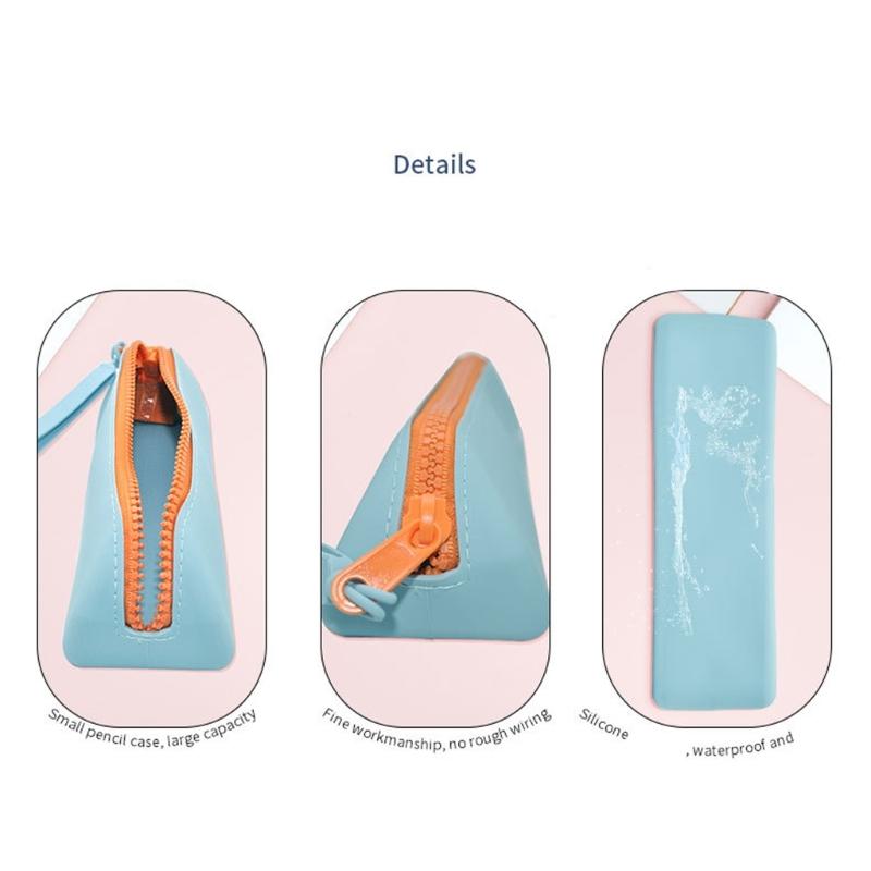 Stationeries Storage Bag Pen Holders Box Educational School Office Gifts Pencil Case Kids Students Desktop Organizers