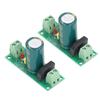 2 Stück Spannungsreglerplatine Einstellbares Volt Stromversorgungsmodul Hochleistungsfilter AC40V