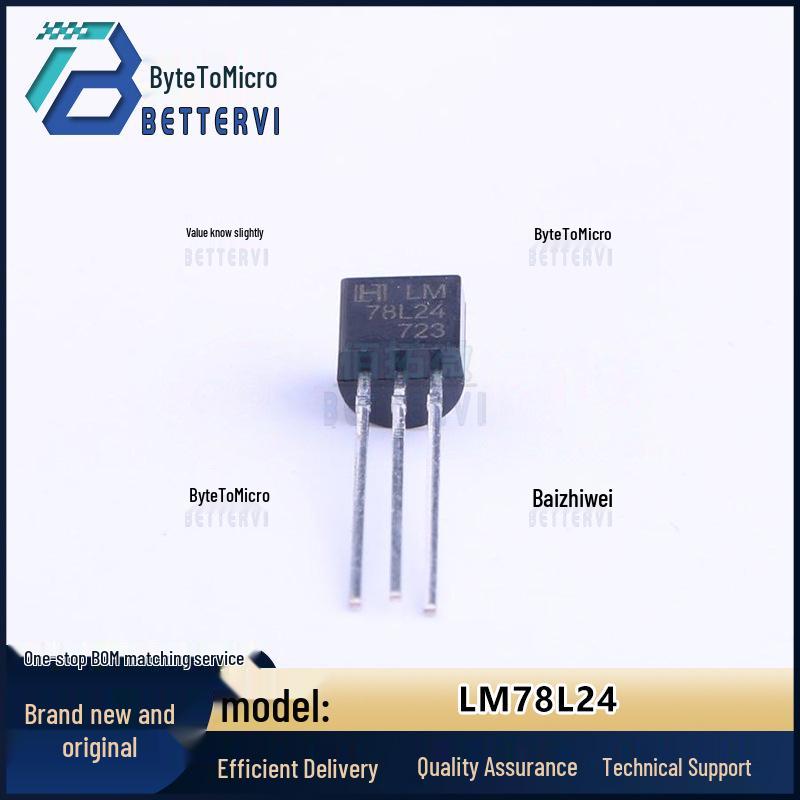 

Authentic HTC LM78L24 TO-92-3 Linear Regulator (LDO)