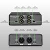 3 Stage Adjustable Sound Isolators Eliminates Hum Noise Double Channel Signal Processor For Recording Devices