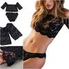 Women Sexy Lace G-string Lingerie Dress Babydoll Underwear Nightwear Sleepwear Lady