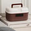 Private Document Storage Box With Combination Lock Water Resistant Construction Travel Ready ABS Durable Housing