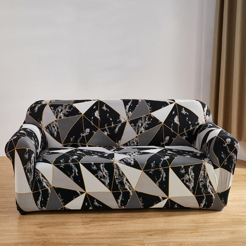 Old Fashioned Armchair Sofa Cover Full Elastic Slip Proof Stretchable Protector