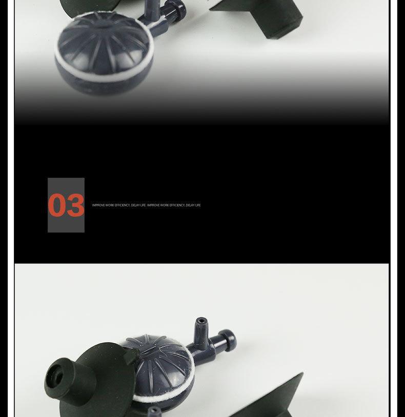 Aquarium Nano Bubble Diffuser - Silent Low Pressure Oxygen Pump