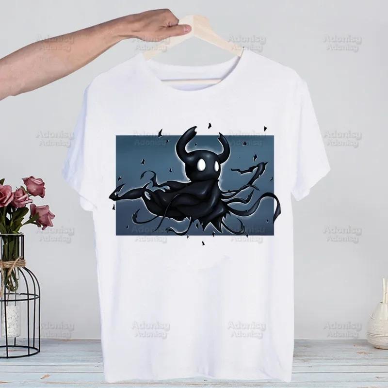 Hollow Knight Game Shirt Novelty  Vintage Crew Hollow Crew Team Neck  Unisex's T-Shirt Wo Unisex Top Tee Gift Streetwear Shirt