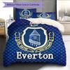 Set Copripiumino Trapuntato con Fantasia Everton Decorazione per la Casa Regalo (1 * copripiumino + 2 * federe senza imbottitura)
