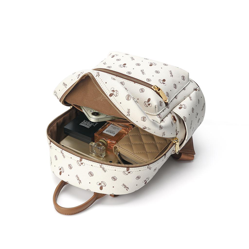 Disney Zootopia Series Judy Classic Cute Print High-Value Daily Travel Large Capacity PVC Backpack Women backpack Blue Brown DHF52053-JD