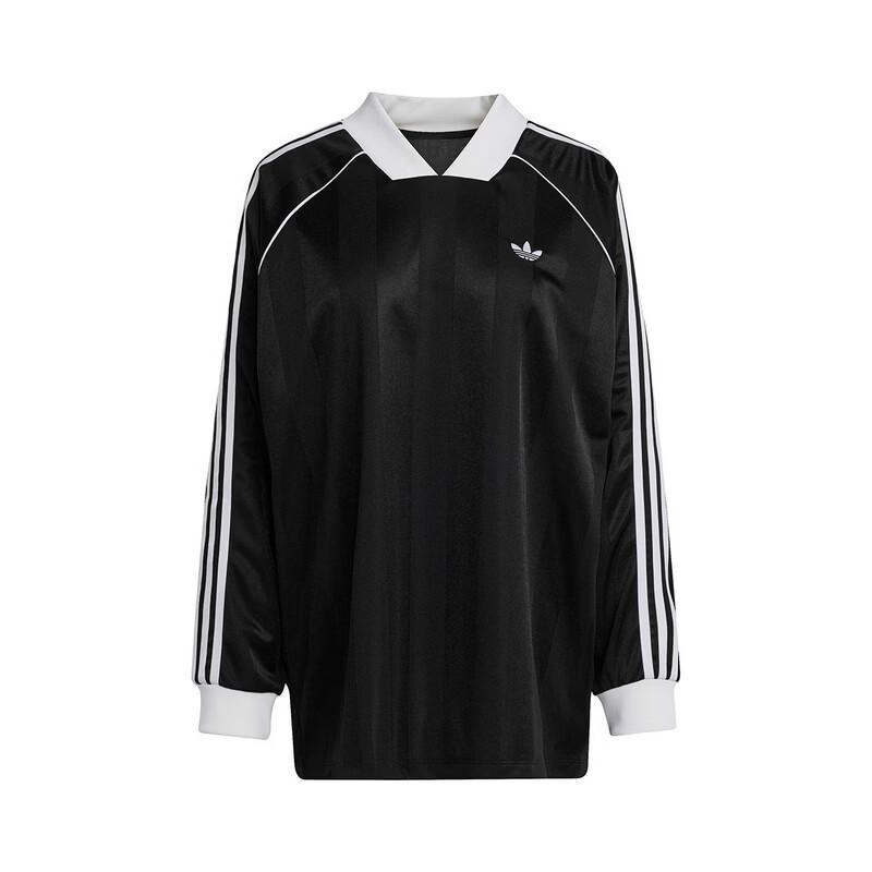 adidas Originals Dames 3S JAQUARD LS Lange Mouwen Top