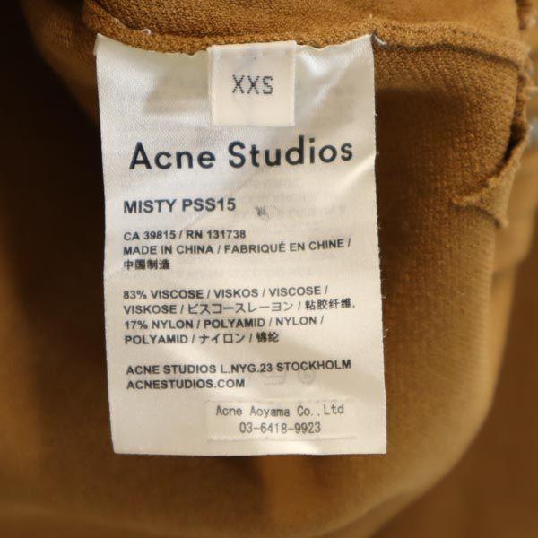 ACNE STUDIOS Long sleeve Cut XXS Brown Women Used
