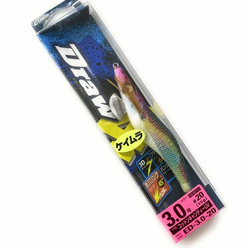 

OWNER Egi ED Draw4 No. 3.0 15g Tropical Bait UV/Cotton Candy #20 No.31881
