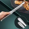 Stainless Steel Food Tongs Non-slip BBQ Clip Barbecue Clip  Cooking Tools for Grilling Bakery