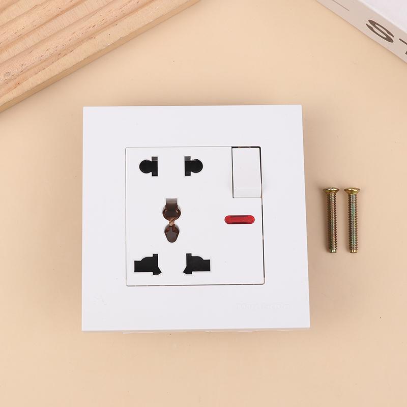 Uniwersalne gniazdko 18W Type-C Quick Charge 5-pinowe, Brytyjskie gniazdko elektryczne ścienne z ładowarką USB, Biała inteligentna podwójna wtyczka gniazdka zasilającego