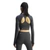 adidas Dames Stella McCartney Lange Mouwen Yoga Crop Top