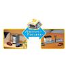 Takara Tomy Tomica Town Mister Donut Mini Car Toy for Ages 3 and Up Boxed ST Mark Certified