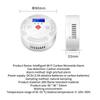 Wifi Smart Carbon Monoxide Detector Alarm 85Db Sound Warning Lcd Digital Display Home Indoor Real-Time Co Monitor Poisoning