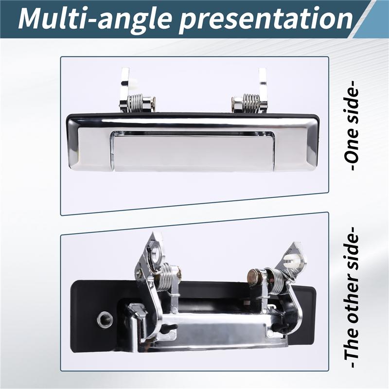 

4 шт. Хромированная наружная ручка двери для Toyota Land Cruiser 60 70 Серии 1984-2019, Пикап/4Runner/Hilux 1984-1989 -A99D