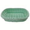 Striped Woven Storage Basket, Multifunctional Desktop Organizer, Ideal for Office Desk, Bedroom Table Small Items Storage