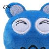 Soft Short Plush Cat Toy Ball Toy, Catnip Chew Cute Embroidered Face, Fun Play Accessory Stuffed Kitten Teething for Indoor Cats Biting Patting