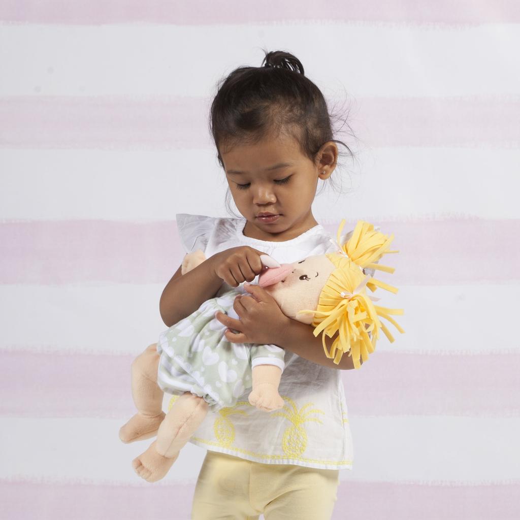 Manhattan Toy Baby Stella Blonde Baby First Baby Doll, Ages 1+, 15 Inch