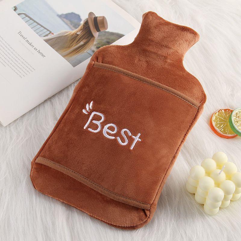 Thickened PVC Hot Water Bag for Warm Compress or Hand Warmer