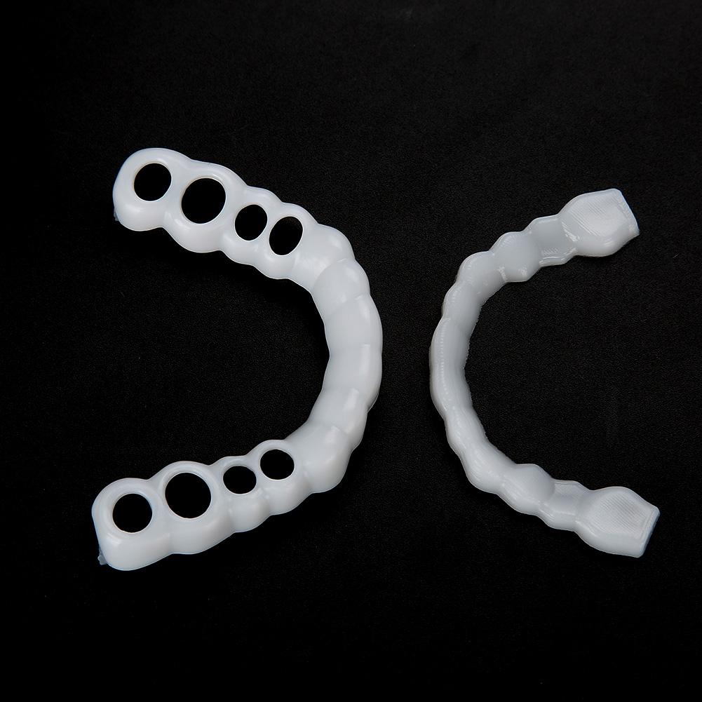 Upper Temporary False Teeth Cover Cosmetic Set False Fake Tooth Kit