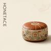 PU Leather Ottoman Pouf Foldable Storage Ottoman New Floor Seat Cushion  Multipurpose Storage