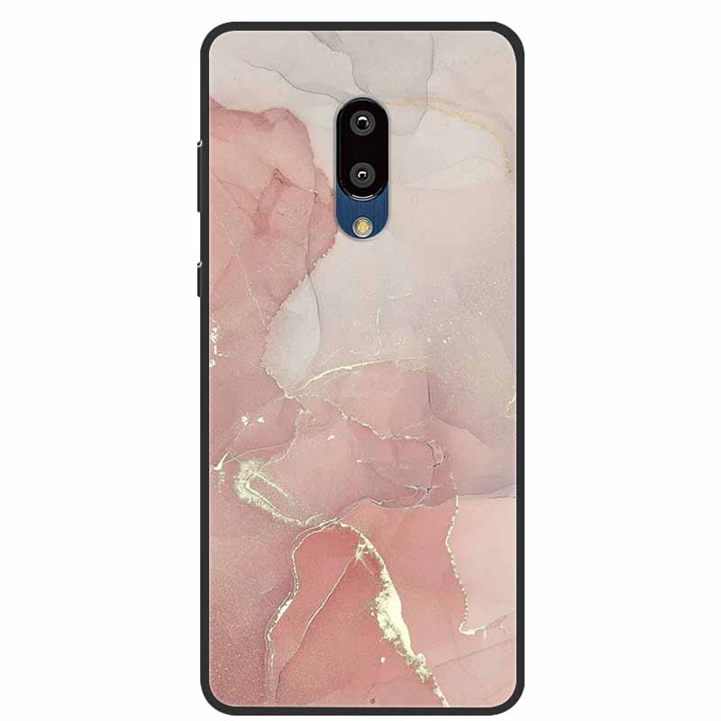 For Sharp Aquos Zero 2 Case Bumper Marble Silicone TPU Soft Phone Cover For Sharp Aquos Zero2 SH-Z20 SHV47 Case Cartoon Funda