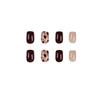 Leopard Print Manicure Stickers - Reusable False Nail Tips