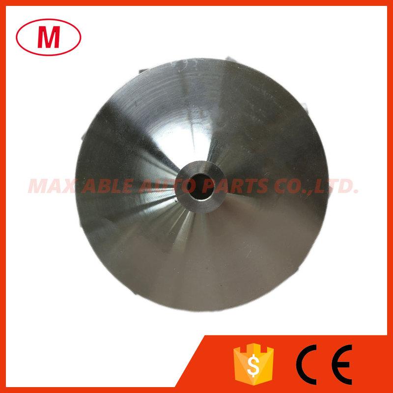 TD04HL 39.60/51.00mm 9+0 blades Turbo Billet Compressor Wheel/Aluminum 2618/Point Milling/Turbocharger Impeller for CHRA/Core