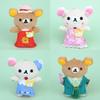 Rilakkuma Toy Plush Keychain Cartoon Animal Stuffed Doll Decoration Kids Gift