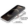Coque iPhone 13 Pro - Transparent - Cercle Magnétique - 2 Verres Trempés - Protection Ecran - Anti-Jaunissement