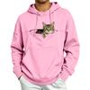 Women's Casual Loose Fit Color Sweatshirt