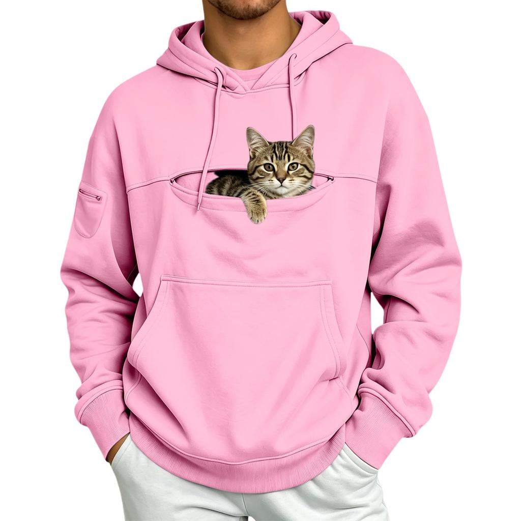 Women's Casual Loose Fit Color Sweatshirt