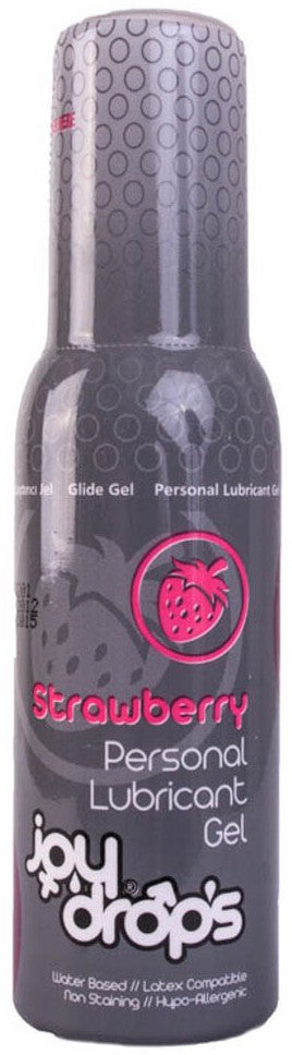 Lubrifiant Arôme Joy Drops 100mL Fraise - Joy Drops - Lubrifiant Eau