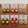 Geometric Color Round Resin Earrings Stylish Luxury Design Ear Jewelry for Women