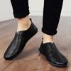Hand-stitching Men's Casual Shoes Comfortable Man Soft Loafers Genuine Leather Moccasins Slip on Flats Simple Male Driving Shoes