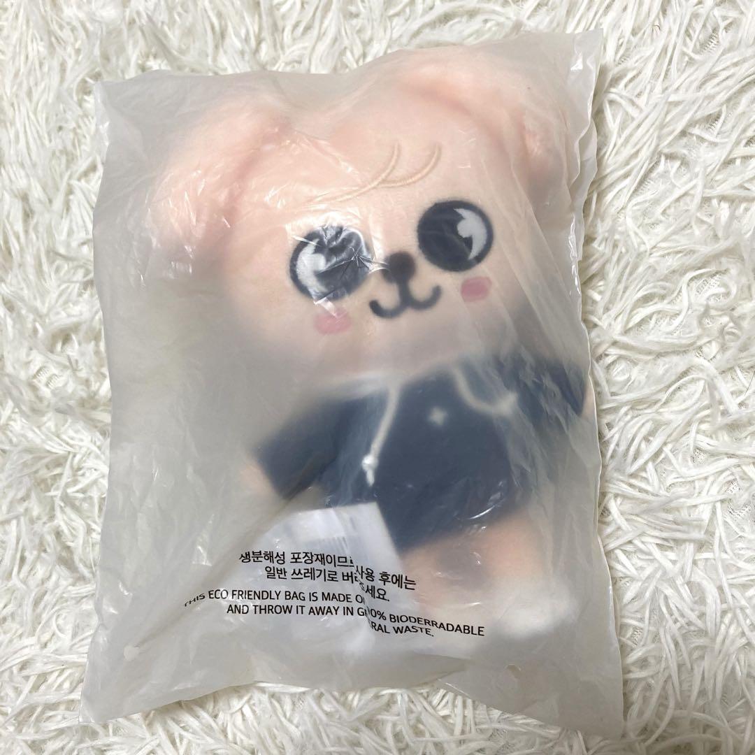 

[Б/У] Straykids SKZOO Плюшевая игрушка щенок Сынмин