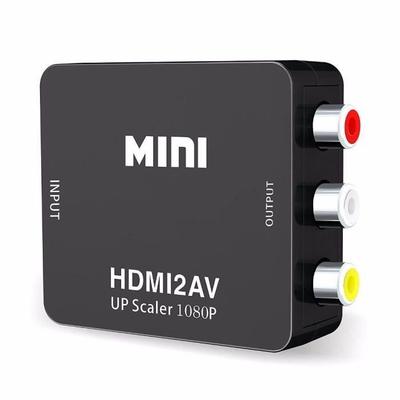 Mini AV RCA To HDMI Converter Adapter AV2HDMI Composite Converter 1080P HDTV DVDB